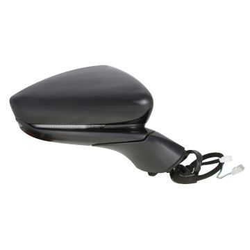 Door Mirror Right Non-Heated w/Signal Lamp w/Memory w/BSD w/Cover for Mazda 3 Hatchback 2019-2024