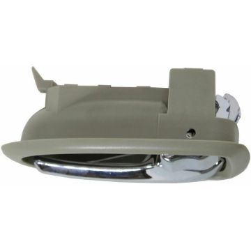 Interior Door Handle Front Right w/Chrome w/Beige Inside for Mazda MPV 2000-2003
