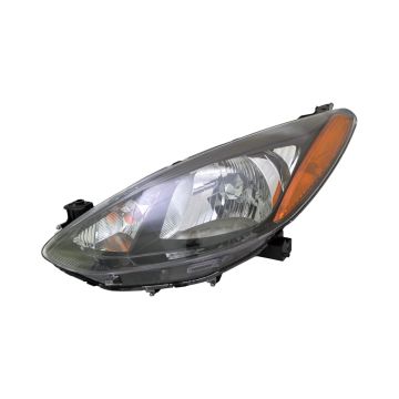 Headlight Lens Housing Left CAPA for Mazda 2 2011-2014