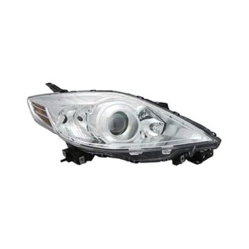 Headlight Lens Housing Right Halogen w/Chrome Bezel for Mazda 5 2008-2010