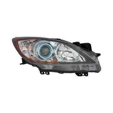 Headlight Lens Housing Right Halogen for Mazda 3 2012-2013