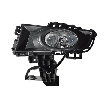 Fog Light Assembly Left Factory Installed Chrome for Mazda 3 Sedan 2007-2009