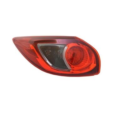 Tail Light Assembly Left Outer On Body CAPA for Mazda CX-5 2013-2016