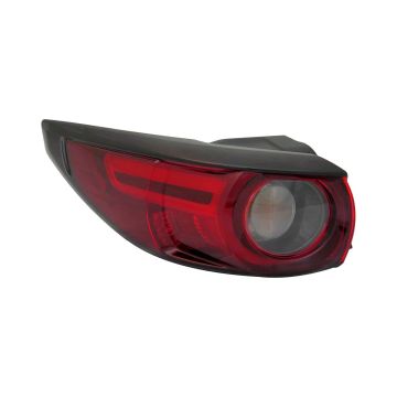 Tail Light Assembly Left Outer w/Signature Lamp CAPA for Mazda CX-5 2017-2021