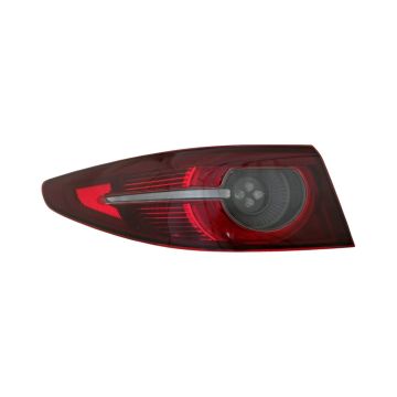 Tail Light Assembly Left Outer w/o Signature Lighting Japan Built for Mazda 3 Sedan 2019-2021