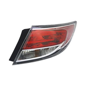 Tail Light Assembly Right Outer Bulb Type CAPA for Mazda 6 2009-2013