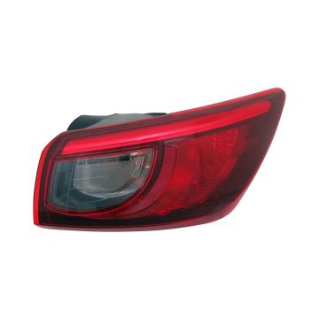 Tail Light Assembly Right Outer Bulb Type for Mazda CX-3 2016-2022