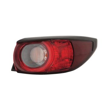Tail Light Assembly Right Outer w/o Signature Lamps CAPA for Mazda CX-5 2017-2021