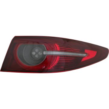 Tail Light Assembly Right Outer w/o Signature Lighting Japan Built CAPA for Mazda 3 Sedan 2019-2021
