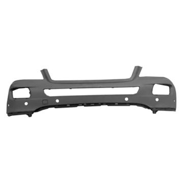 Bumper Cover Front w/o Headlamp Washer w/o Sport Package w/Parktonics Primed for Mercedes-Benz ML320 ML350 ML500 ML550
