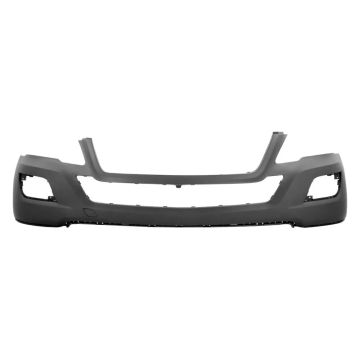Bumper Cover Front w/o Headlamp Washer W164 w/o Sport Pkg w/o Parktronic Primed for Mercedes-Benz ML320 ML350 ML450 ML550