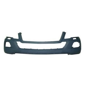 Bumper Cover Front W164 w/o Sport Pkg w/o Parktronic w/Headlamp Washers Primed for Mercedes-Benz ML350 ML450 ML550