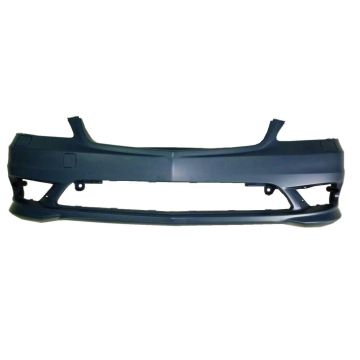 Bumper Cover Front w/Light Pkg W221 w/Sport Pkg w/o Parktronic Primed for Mercedes-Benz S350 S400 S550