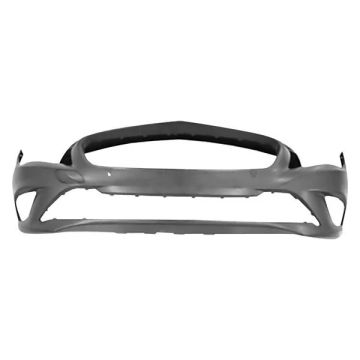 Bumper Cover Front C117 w/o AMG Styling w/o Parktronic w/o Active Park w/o Headlamp Wshr Primed for Mercedes-Benz CLA250 2014-2016