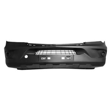 Bumper Cover Front NCV3 w/o Parktronic w/o Collision Warning w/o Headlamp Washers w/o Fog Textured for Mercedes-Benz Sprinter 2500 Sprinter 3500