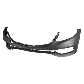Bumper Cover Front W213/S213 w/Luxury Pkg w/o Active Park Assist Primed for Mercedes-Benz E300 E350 E400 E450