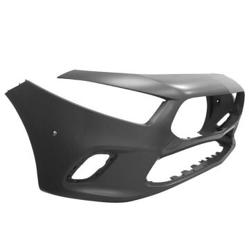 Bumper Cover Front V177/W177 w/o AMG Styling Pkg w/Active Park Assist w/F/V Camera Primed for Mercedes-Benz A220 A250