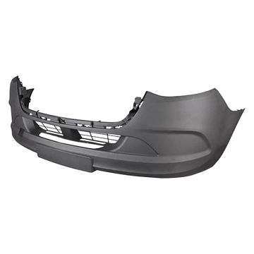 Bumper Cover Front W907 w/o Fog Lamps w/o Front View Camera Textured for Mercedes-Benz Sprinter 1500 Sprinter 2500 Sprinter 3500 Sprinter 3500XD