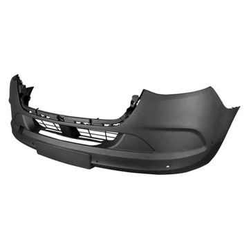 Bumper Cover Front W907 w/o Fog Lamps w/Front View Camera Textured for Mercedes-Benz Sprinter 1500 Sprinter 2500 Sprinter 3500 Sprinter 3500XD