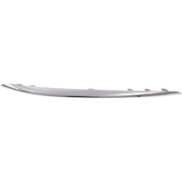 Bumper Cover Molding Front Left Upper W205 w/o AMG Styling Pkg w/o Luxury Pkg Outer Trim for Mercedes-Benz C300 Sedan 2015-2018