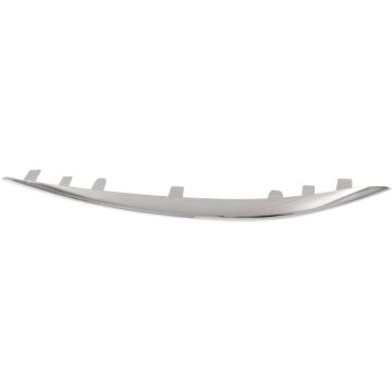 Bumper Cover Molding Front Right Upper W205 w/o AMG Styling Pkg w/o Luxury Pkg Outer Trim for Mercedes-Benz C300 Sedan 2015-2018