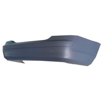 Bumper Cover Rear w/o Parktronics w/o Sport Package Primed for Mercedes-Benz S550 2007-2011