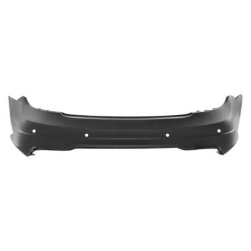 Bumper Cover Rear w/Sport Pkg W204 w/Parktronic Primed for Mercedes-Benz C250 C300 C350 C63 AMG