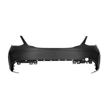 Bumper Cover Rear w/AMG Styling Pkg W205 w/Parktronic Primed for Mercedes-Benz C300 C400 C63 AMG