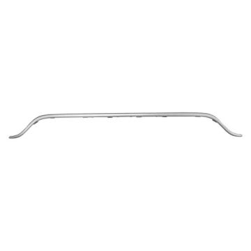 Bumper Cover Molding Rear W205 w/o AMG Night Styling Pkg Center Trim for Mercedes-Benz C63 AMG Sedan 2015-2018