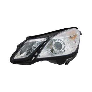 Headlight Assembly Composite Left W212 Halogen w/o Cornering Lamps for Mercedes-Benz E350 E550
