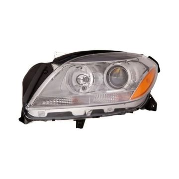 Headlight Assembly Composite Left W166 Halogen for Mercedes-Benz ML250 ML350 ML400 ML550