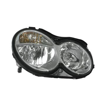 Headlight Assembly Composite Right Halogen To 3-31-06 CAPA for Mercedes-Benz C55 AMG CLK320 CLK350 CLK500 CLK55 AMG