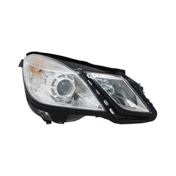 Headlight Assembly Composite Right W212 Halogen w/o Cornering Lamps for Mercedes-Benz E350 E550