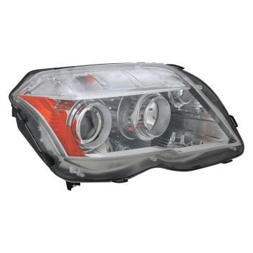 Headlight Assembly Composite Right X204 Halogen CAPA for Mercedes-Benz GLK350 2010-2012