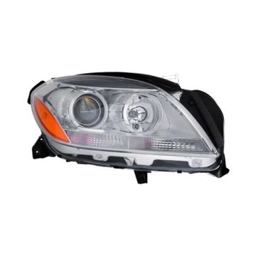 Headlight Assembly Composite Right W166 Halogen CAPA for Mercedes-Benz ML250 ML350 ML400 ML550