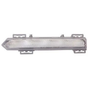 Daytime Running Light Left R231/W246 w/AMG Styling Pkg Black Trim for Mercedes-Benz B250 SL400 SL550