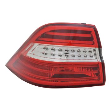Tail Light Assembly Left Outer W166 CAPA for Mercedes-Benz ML350 ML550