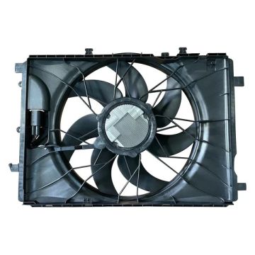 Engine Cooling Fan Assembly W204/C207/X204/A207/R172 for Mercedes-Benz C300 C350 C63 AMG E350 E550 GLK250 GLK350 SLK250 SLK300 SLK350