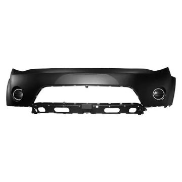 Bumper Cover Front Pre-Notched Fog Lamp Opening Primed for Mitsubishi Outlander 2007-2009