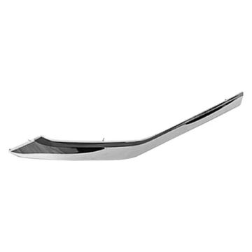 Bumper Cover Molding Front Left Lower Garnish Chrome for Mitsubishi Eclipse Cross 2018-2020