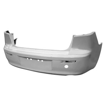 Bumper Cover Rear Primed CAPA for Mitsubishi Lancer ES GTS DE Ralliart Special Edition SE Ralliart Sportback GTS Sportback GT Sportback SE Sportback ES Sportback GT Limited Edition SE Limited Edition SE Limited Edition Sportback SEL 2008-2017