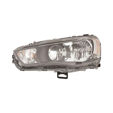 Headlight Assembly Composite Left Halogen for Mitsubishi Outlander 2010-2013