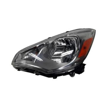 Headlight Assembly Composite Left Halogen CAPA for Mitsubishi Mirage G4 2017-2020