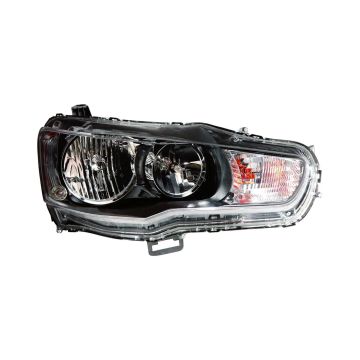 Headlight Assembly Composite Right From 11-2-08 Halogen for Mitsubishi Lancer 2009-2017