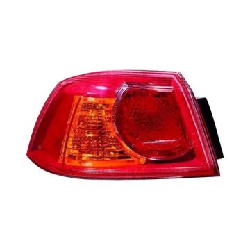 Tail Light Assembly Left Outer On Body for Mitsubishi Lancer 2008-2013