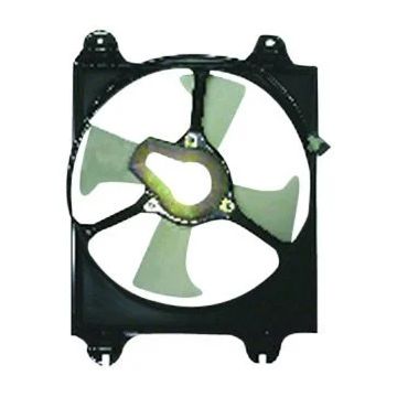 A/C Condenser Fan Assembly Includes Motor/Blade/Shroud for Mitsubishi Galant 2004-2008