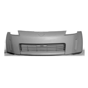 Bumper Cover Front Primed CAPA for Nissan 350Z 2003-2005