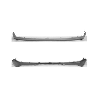 Bumper Cover Front Upper w/Chrome CAPA for Nissan Frontier 2005-2008