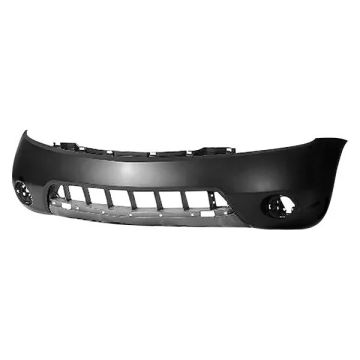 Bumper Cover Front Includes Mounting Clips And Screws Primed CAPA for Nissan Murano 2006-2007