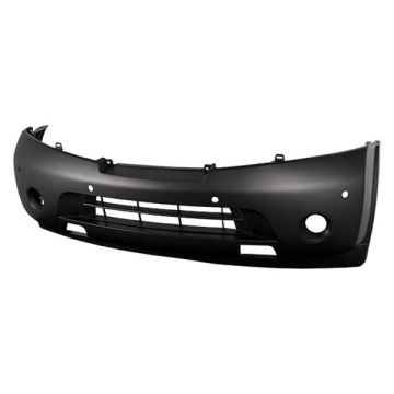 Bumper Cover Front w/Distance Sensors Primed CAPA for Nissan Armada 2008-2015